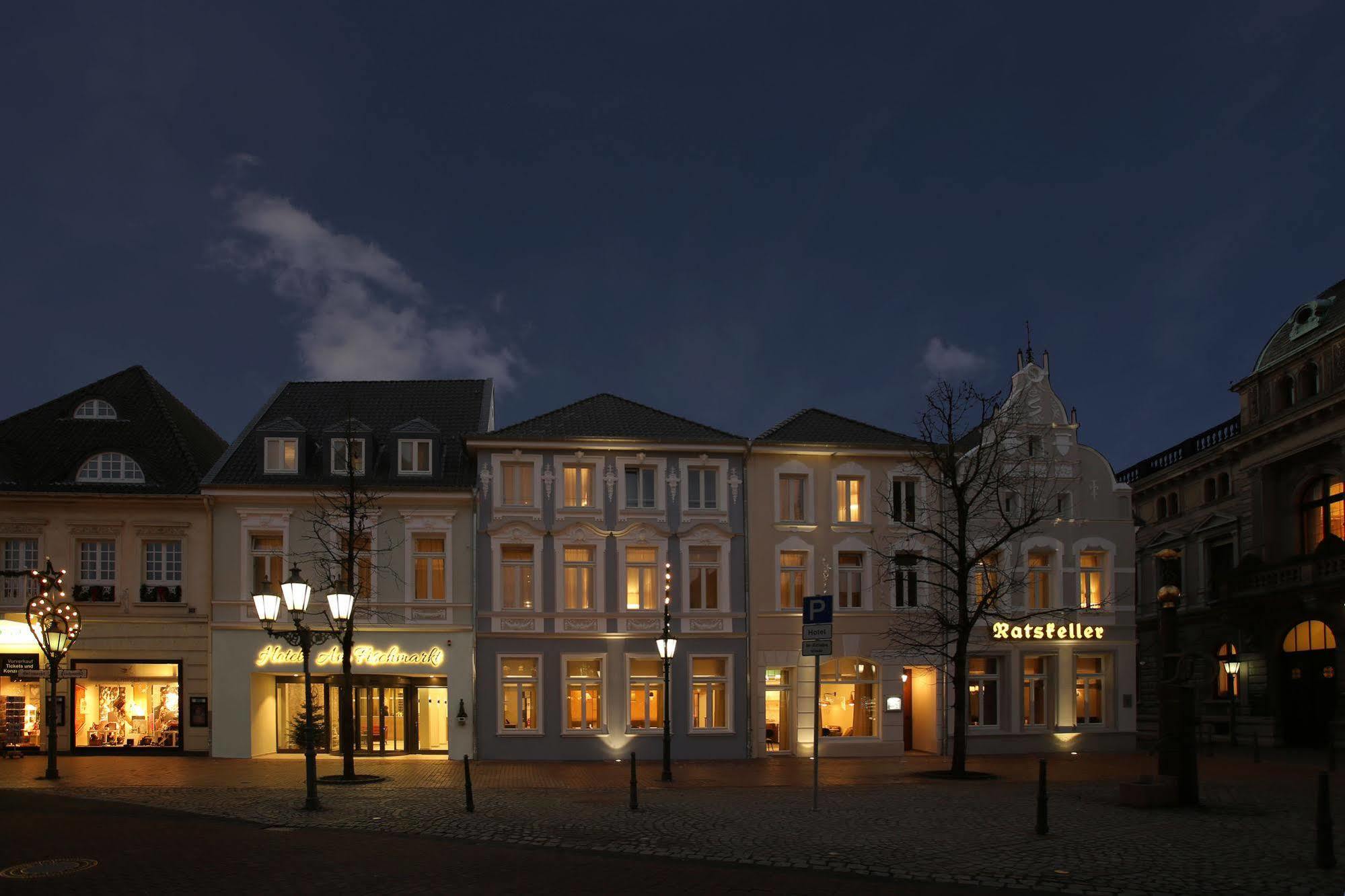 Hotel Am Fischmarkt 라인스버그 외부 사진